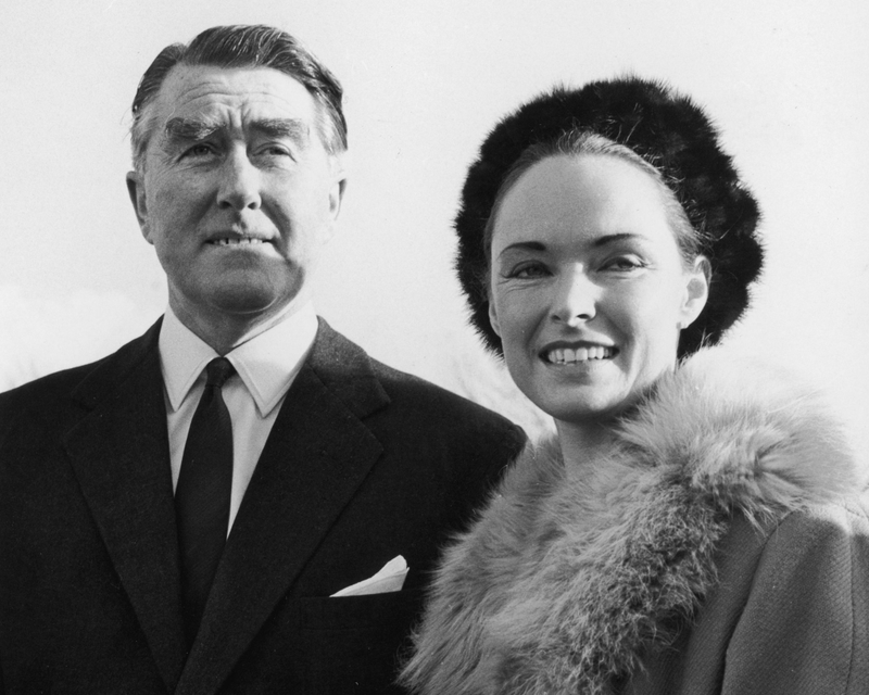 Imagen: Roy Bates y su mujer Joan. Getty